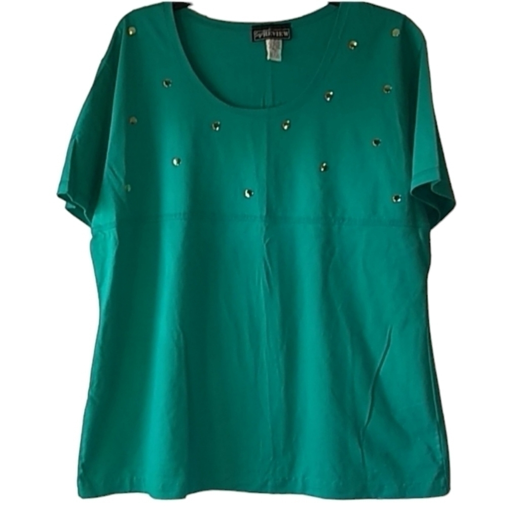 Special preview vintage green shirt